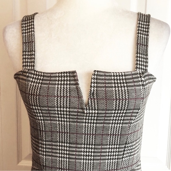 Aeropostale Seriously Soft Houndstooth Plaid Mini Dress - Picture 6 of 9